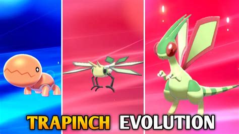 who does trapinch evolve into|Vibrava (Pokémon) .